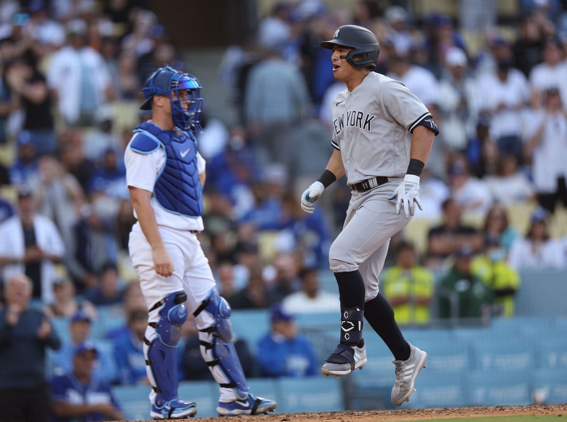 Yankees' Anthony Volpe excels after batting stance tip, and