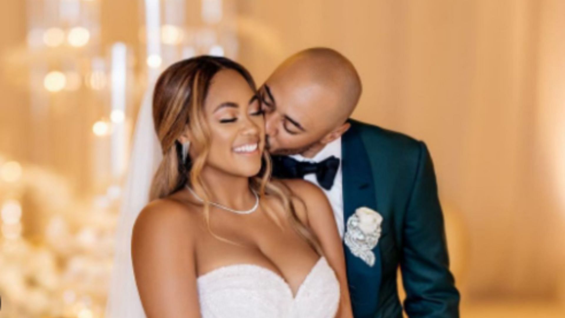 Exclusive Photos and Interview: MLB Star Mookie Betts Marries His Childhood  Sweetheart Brianna Hammonds
