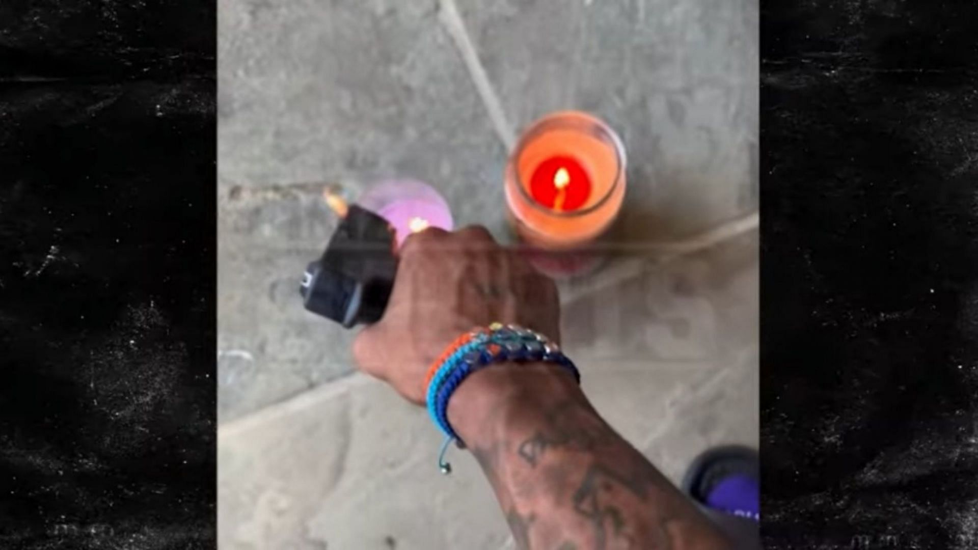 Ja Morant allegedly holding a toy gun after his second Instagram Live video. (Photo: TMZ Sports/YouTube)