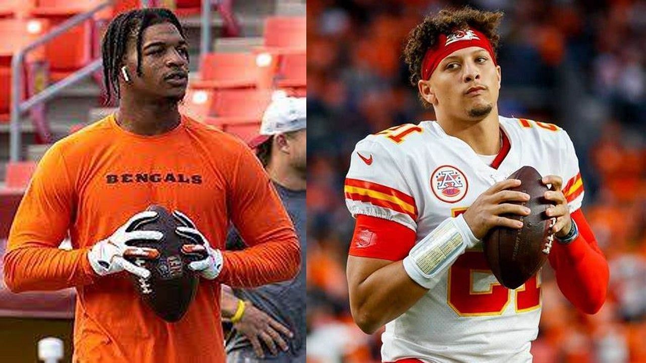 Patrick Mahomes Claps Back At Ja'Marr Chase With SB Rings Pic