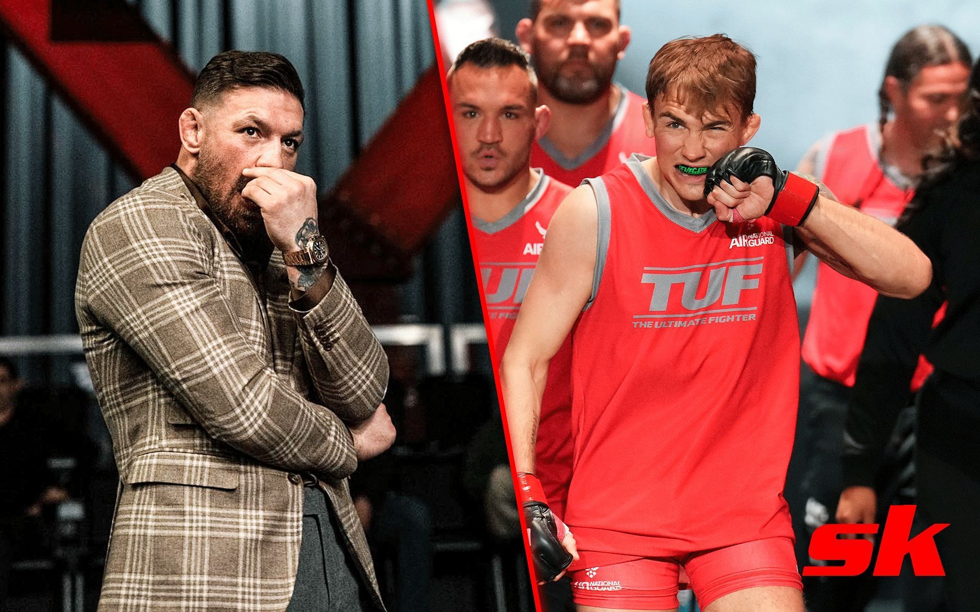 Conor McGregor (Left) and Cody Gibson (Right) [Images via: @ufc and @thenotoriousmma on Instagram]