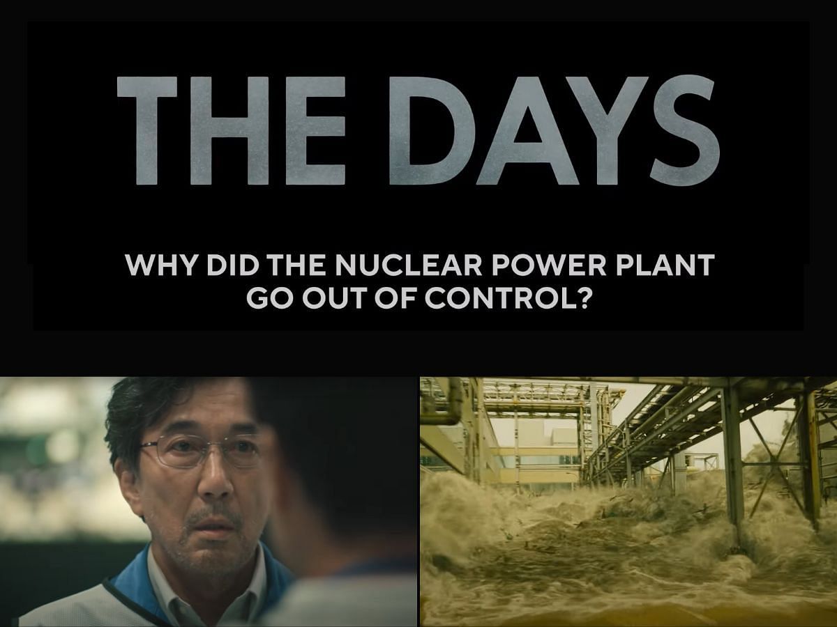 The Days is based on the Fukushima Daiichi Nuclear Power Plant disaster. (Photos via YouTube/Netflix Asia/Sportskeeda)