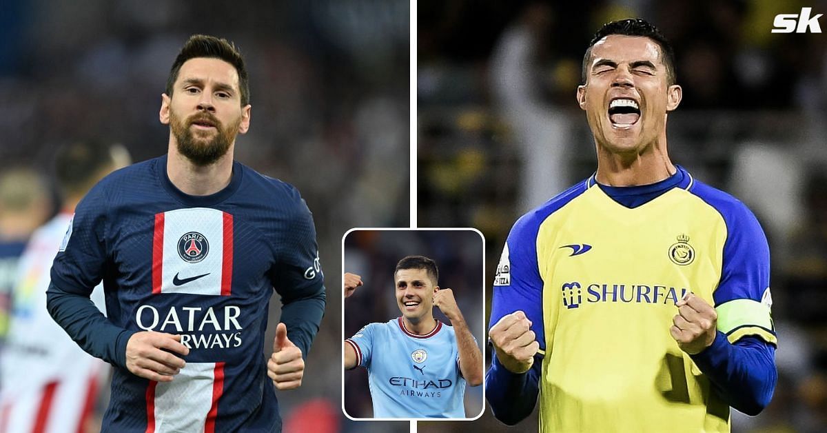 Rodri compared Man City star to Lionel Messi and Cristiano Ronaldo