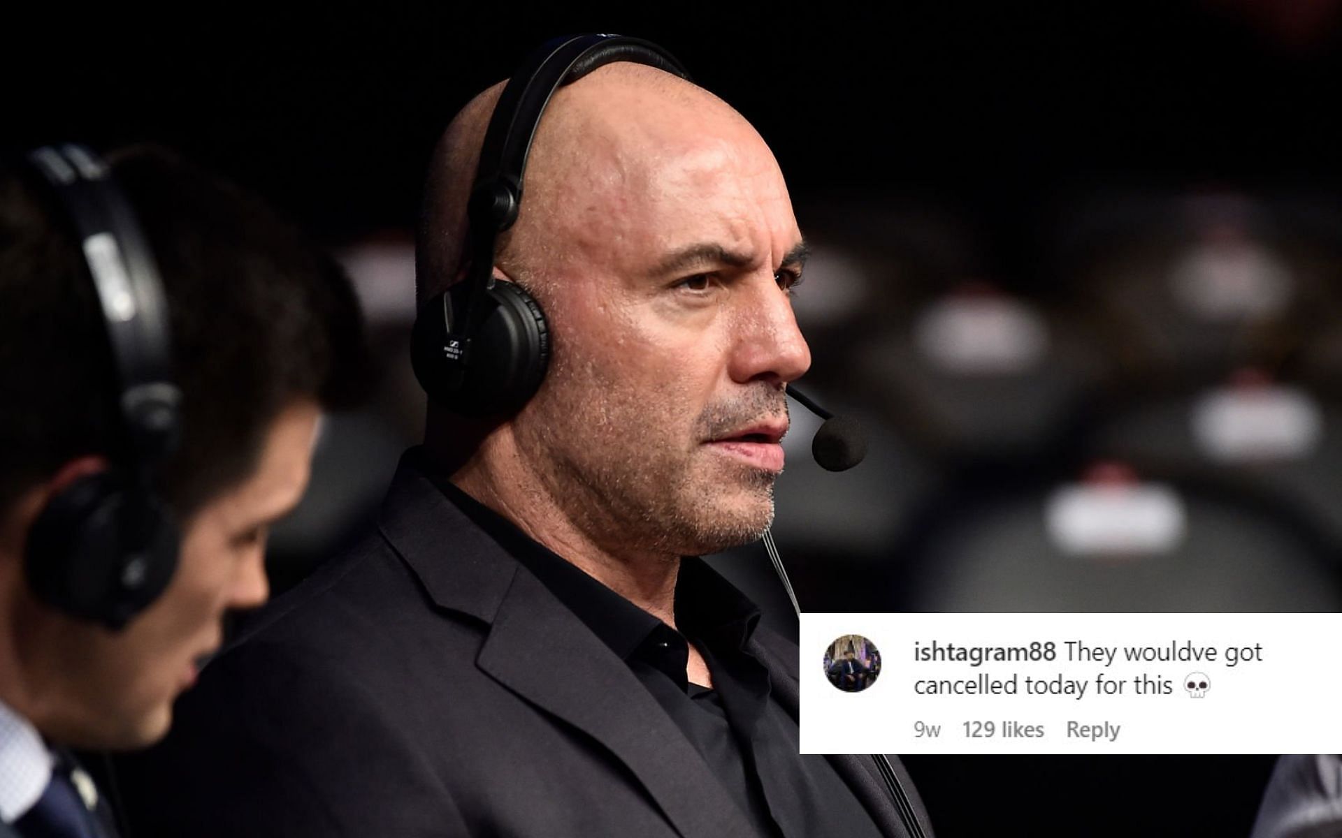 UFC commentator Joe Rogan [Image Courtesy: @GettyImages]