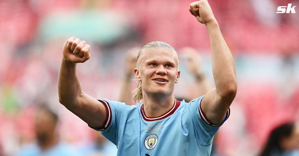 Haaland lifted another trophy with Manchester City