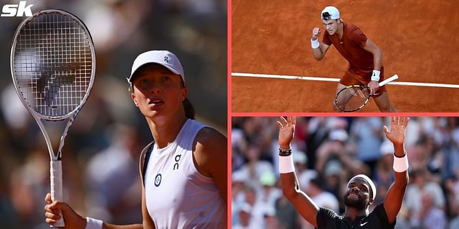 French Open 2023 TV Schedule: When are Iga Swiatek, Frances Tiafoe and Holger Rune playing today? - Day 7, Round 3