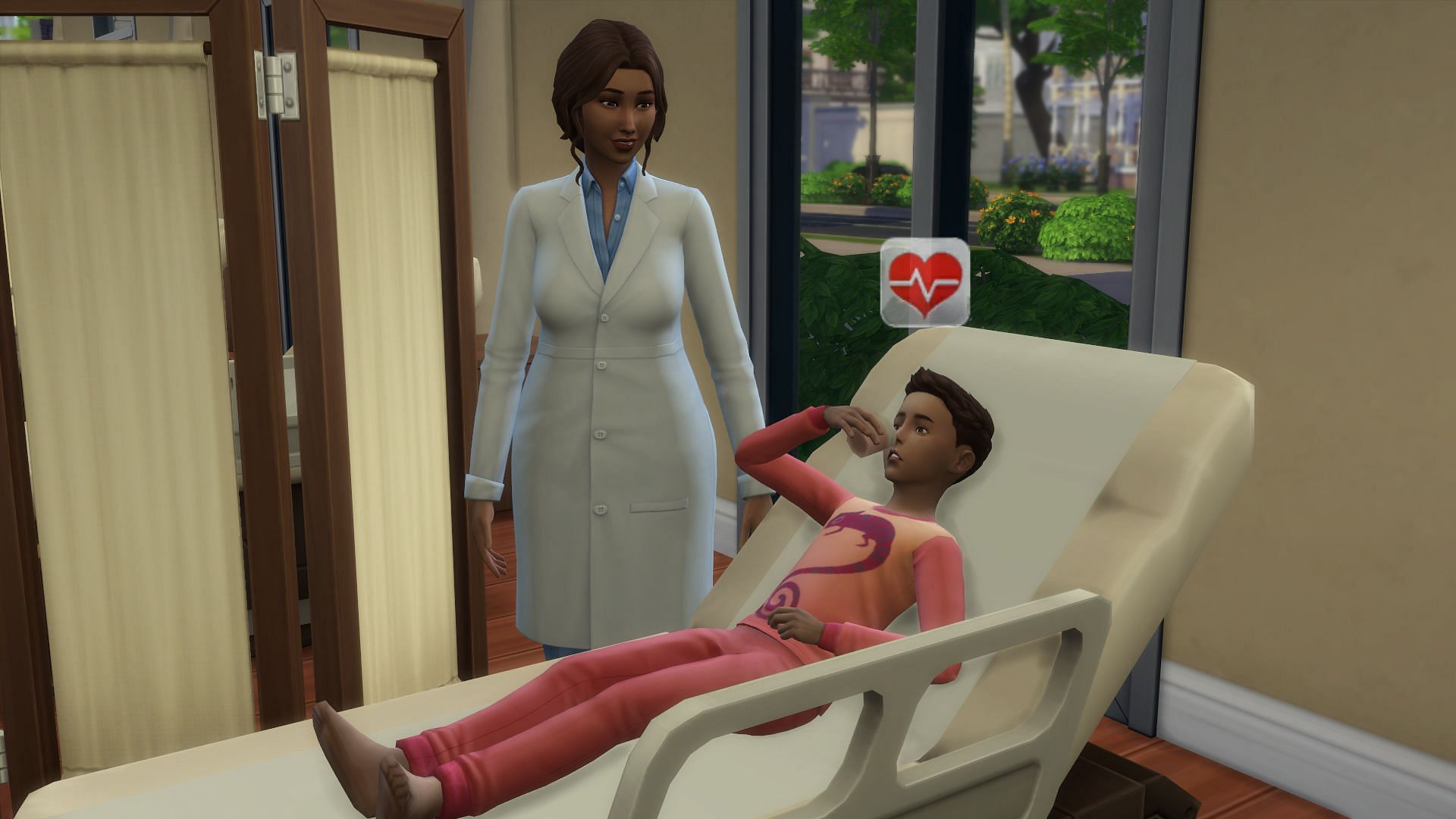 Embark on a medical journey as a dedicated doctor (Image via Maxis)