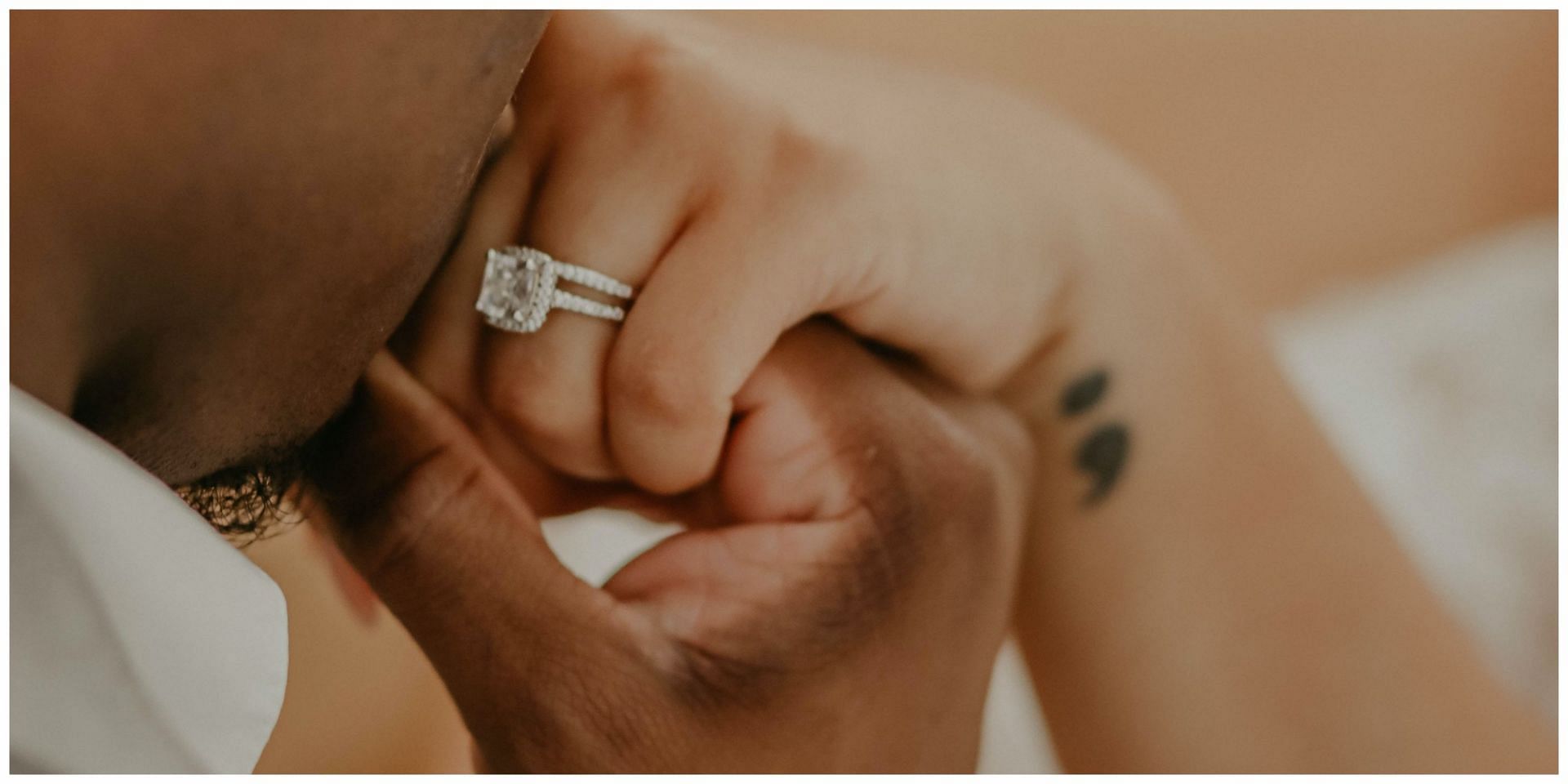 Semicolon tattoo is not in an end itself. (Image via Getty/ Getty)