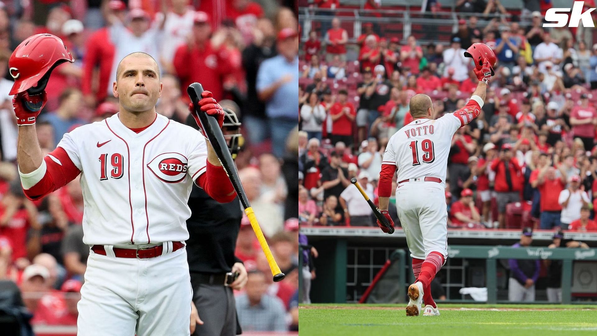 Joey Votto goes deep in his FIRST GAME in over 11 months 