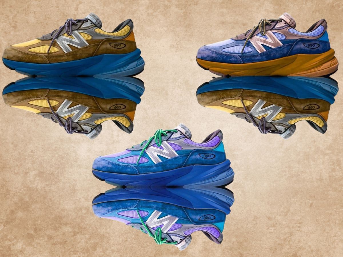 総合ランキング1位 Action Bronson New Balance 990V6 BAKLAVA - 靴