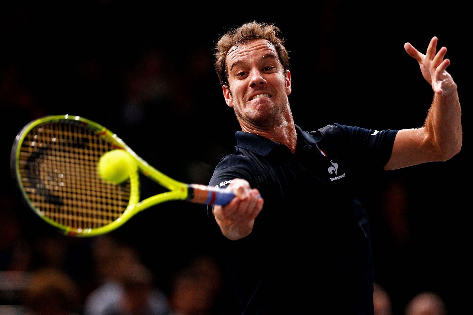 Richard Gasquet at the BNP Paribas Masters