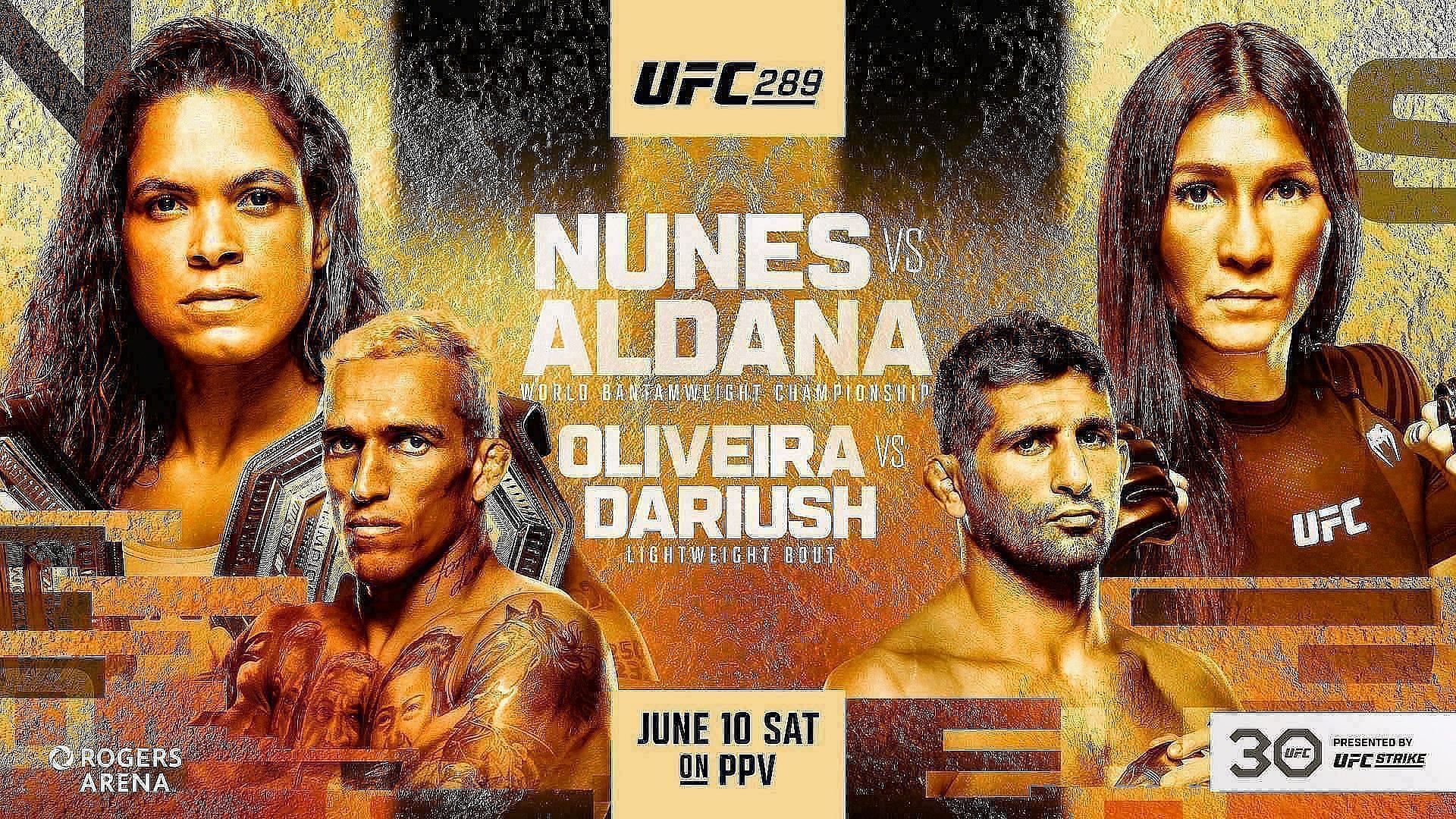 UFC 289: Nunes vs. Aldana