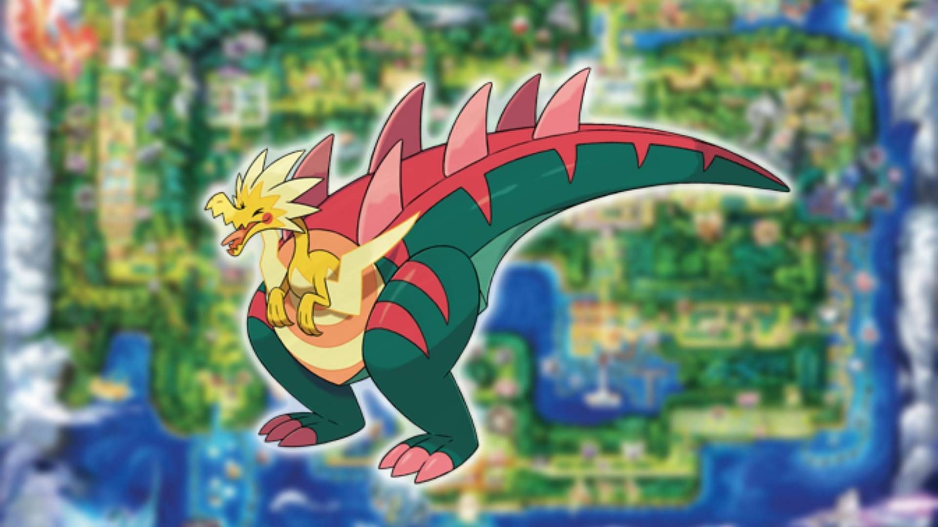 Dracozolt moves learned by TM is Mega Punch. (Image via The Pokemon Company)