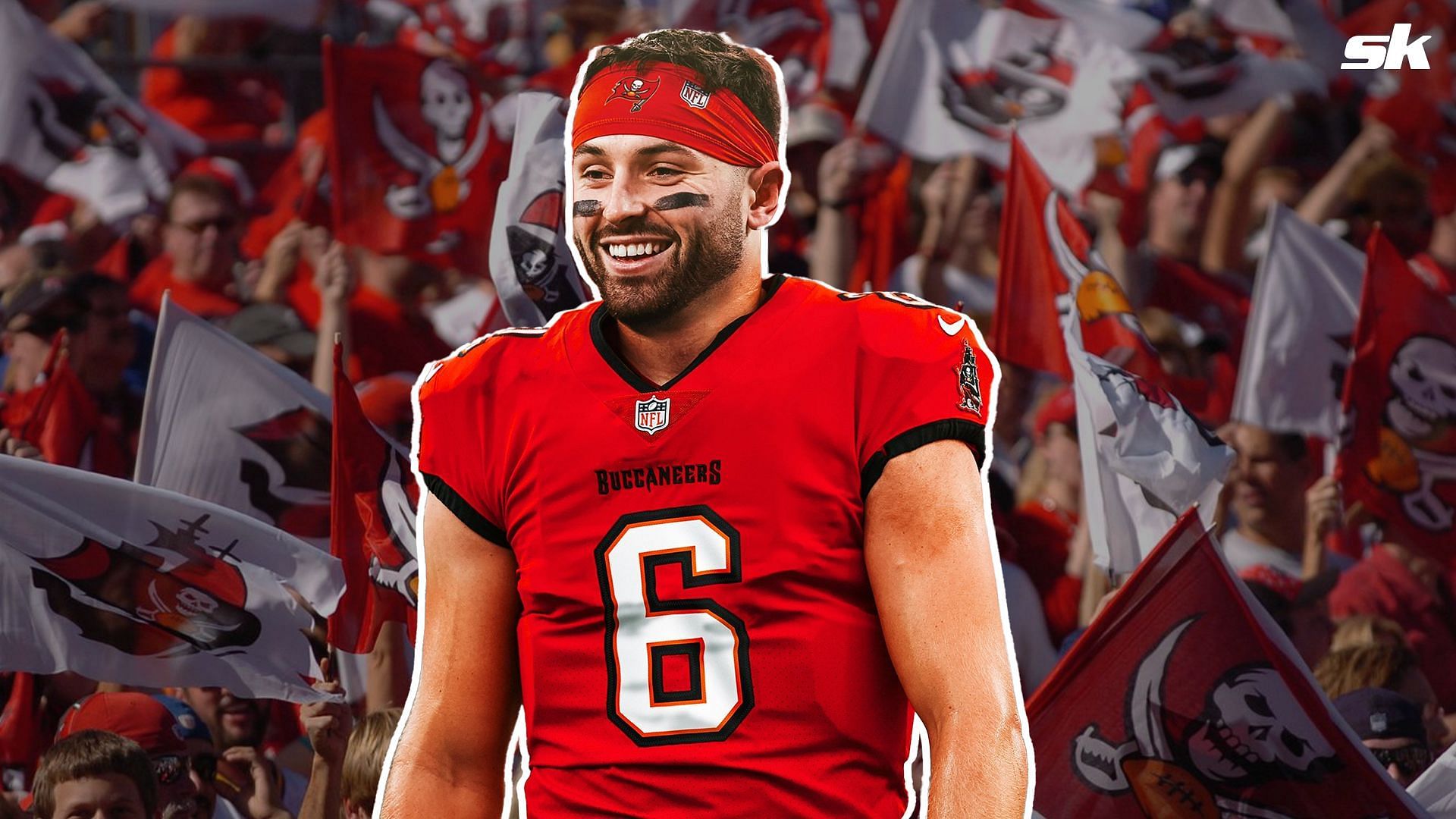 Baker Mayfield is in pole poisition to win the Buccaneers QB battle