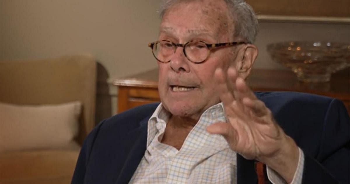 Tom Brokaw in the interview (Image via Youtube)