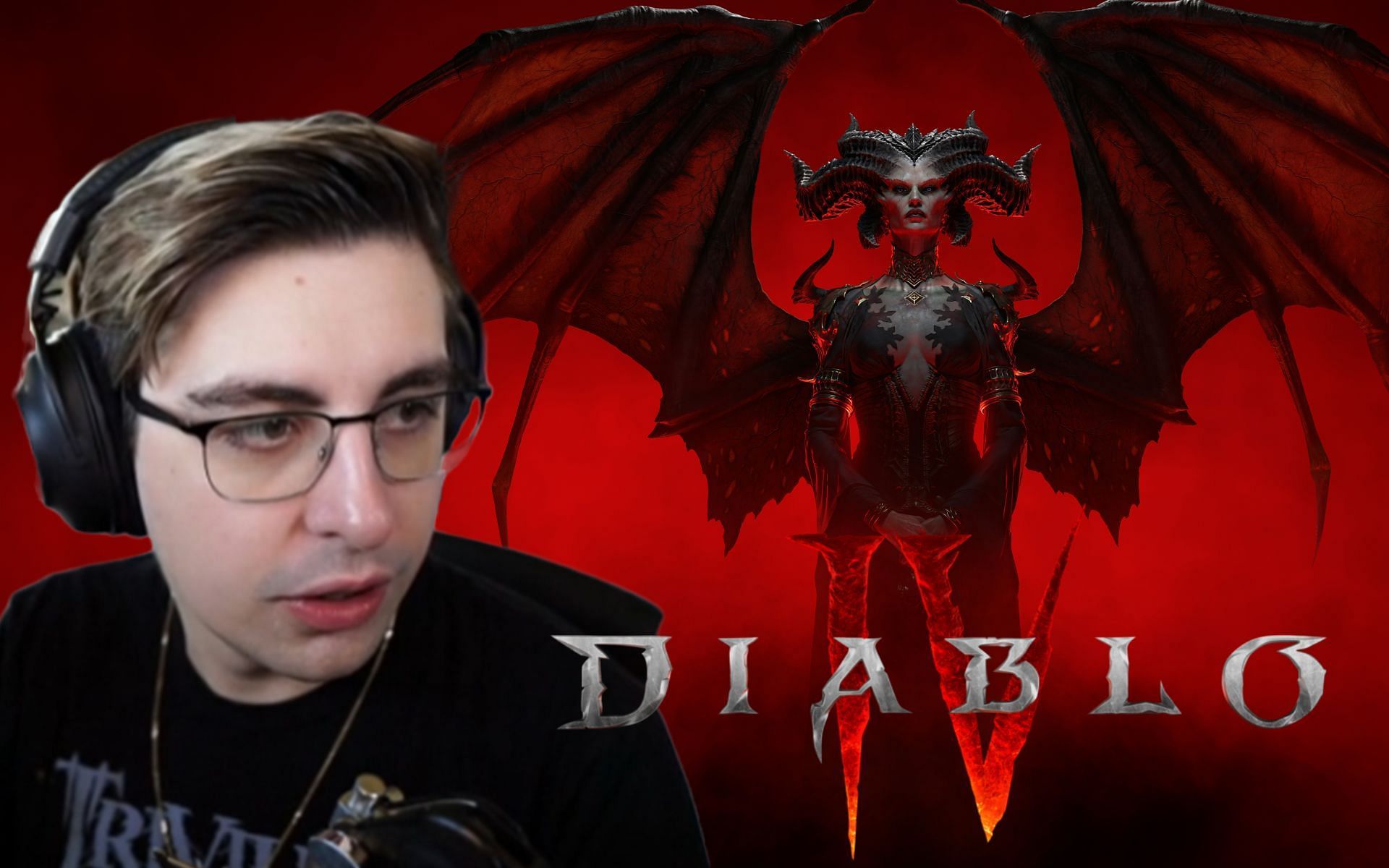 Shroud died during his Hardcore Diablo 4 run to 100 due to server lag (Image via Sportskeeda)