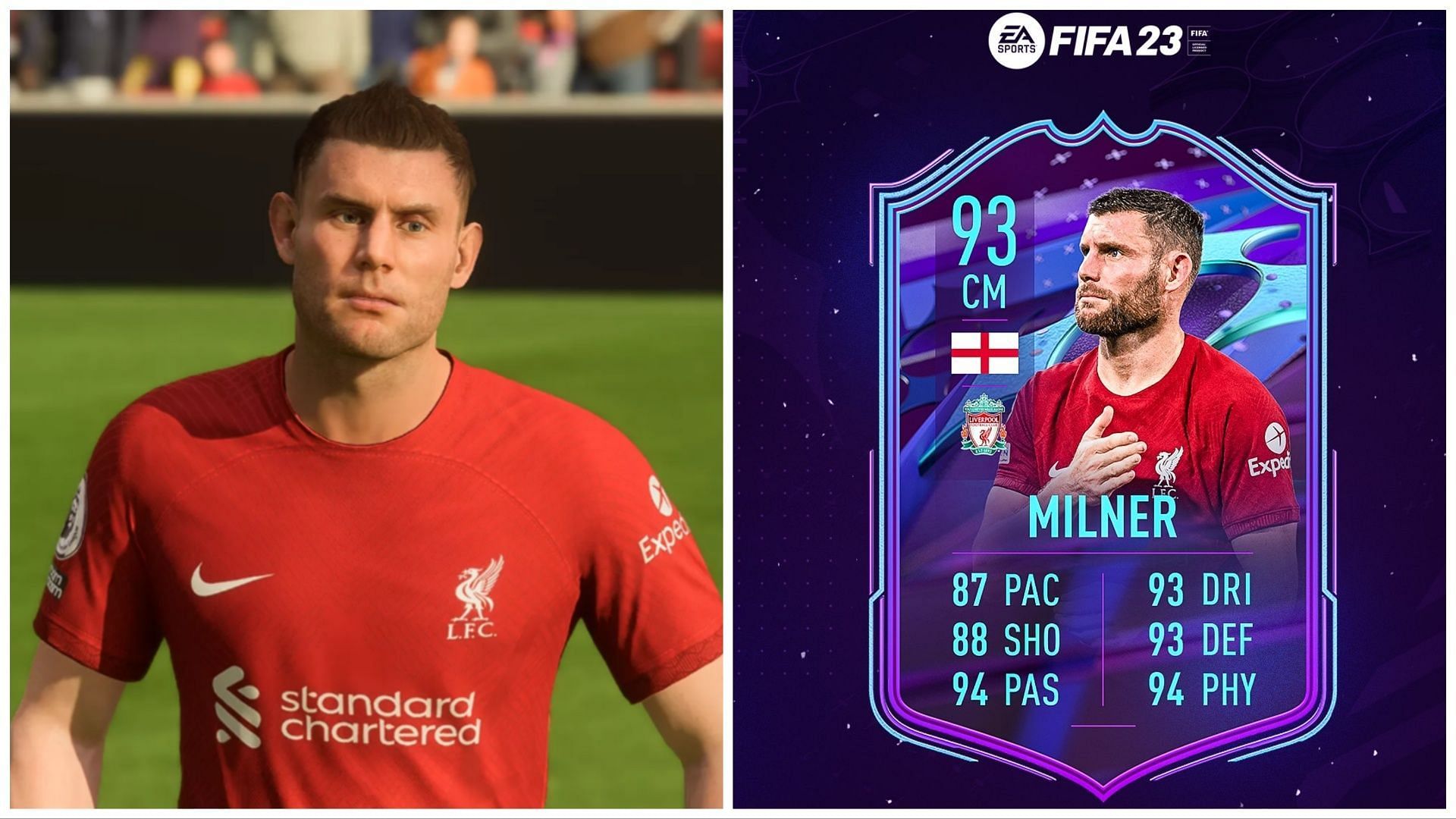 End of an Era Milner has been leaked (Images via EA Sports and Twitter/FUT Sheriff)