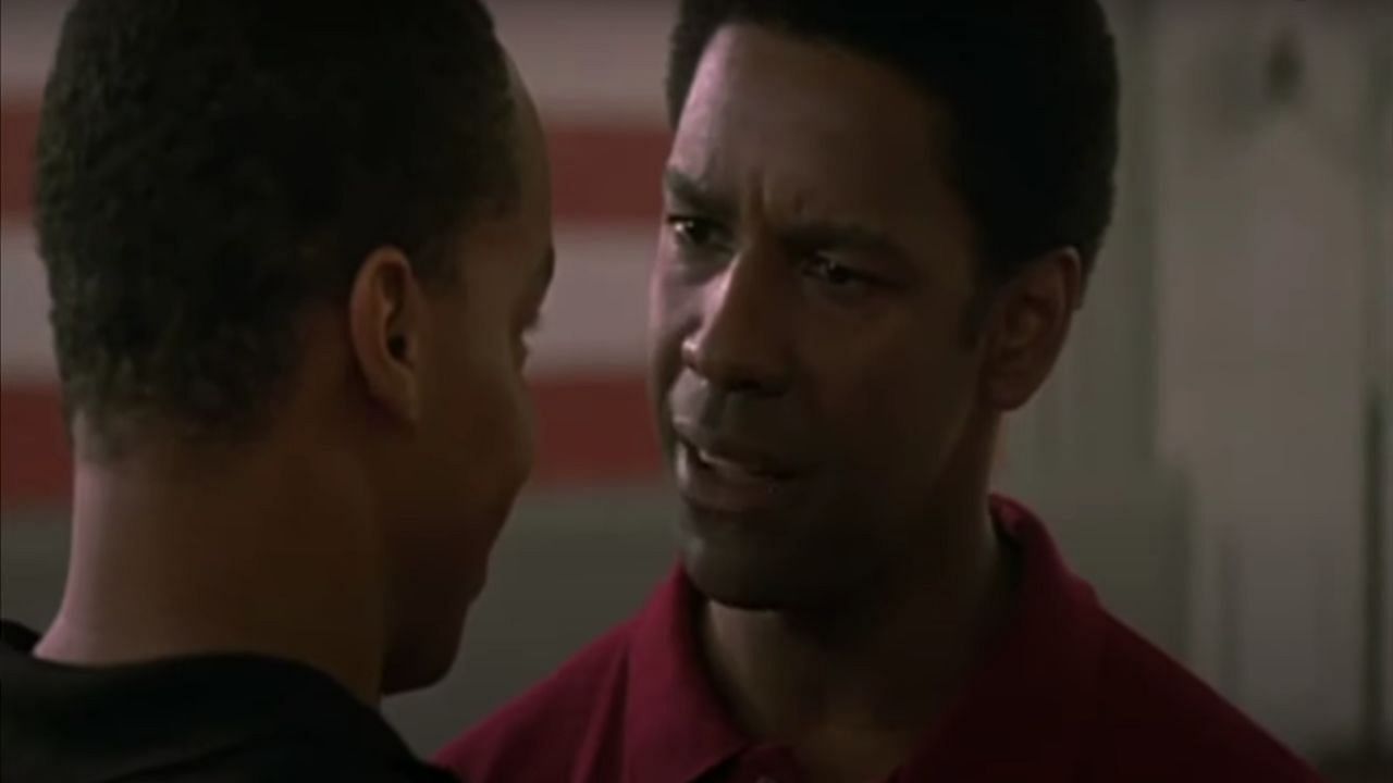 Denzel Washington in Remember the Titans - Courtesy of Classic Movie Trailers on YouTube
