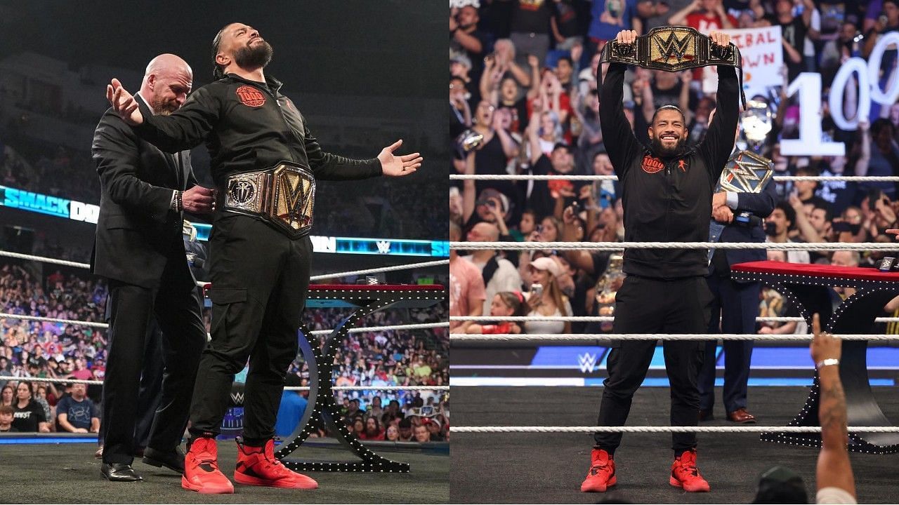 WWE दिग्गज ट्रिपल एच और रोमन रेंस 