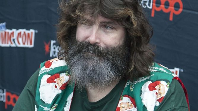 WWE legend Mick Foley sends a warning out to his fans