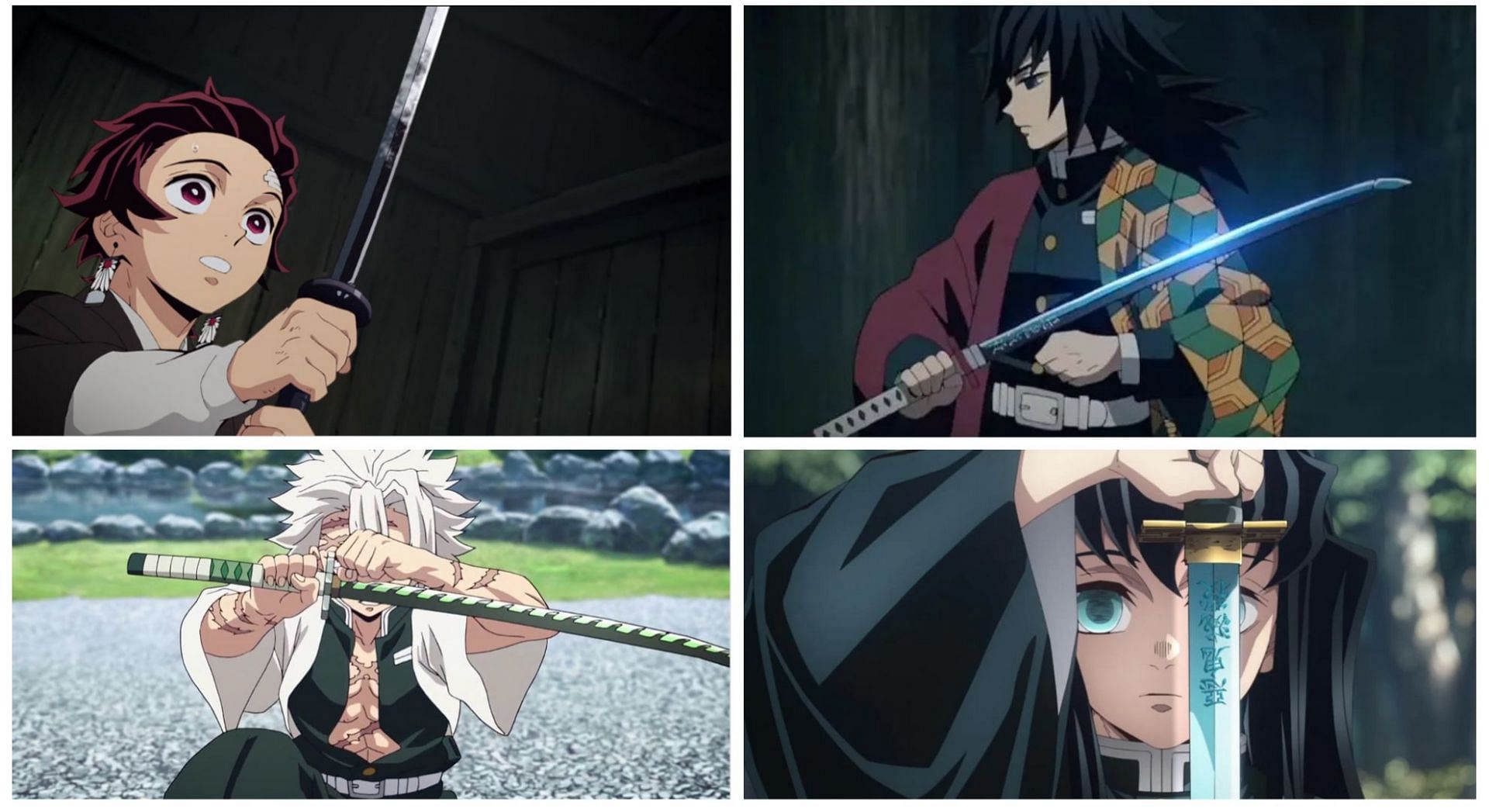 Demon Slayer: Kimetsu no Yaiba - Breaking Down Every Sword Color