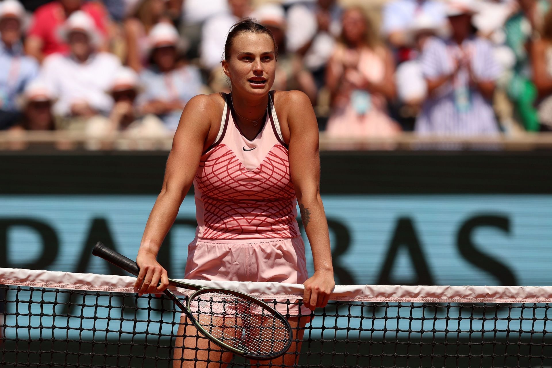 Aryna Sabalenka at the 2023 French Open