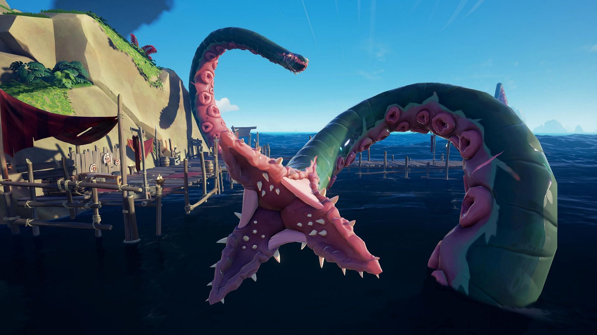 Sea of Thieves is a action-adventure game developed by Rare Studios (Image via Microsoft Studios)