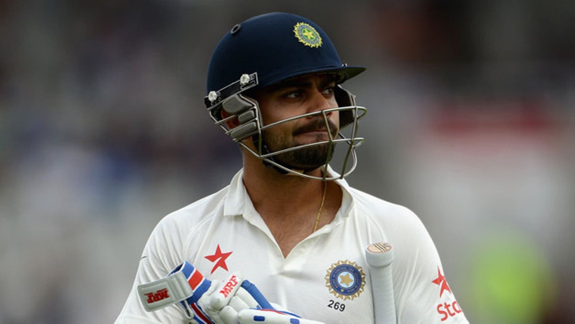 Virat Kohli has struggled in English conditions throughout his Test career.