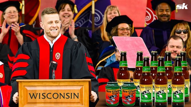 JJ Watt reveals how University of Wisconsin hampered his plans to buy beer for every graduate - "Ruined my idea"