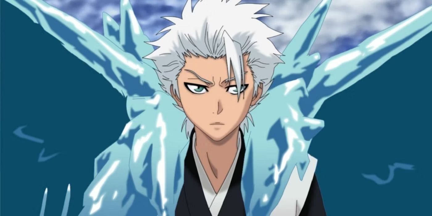 Toshiro&#039;s youthful looks is constant comic relief in Bleach (Image via Studio Pierrot).