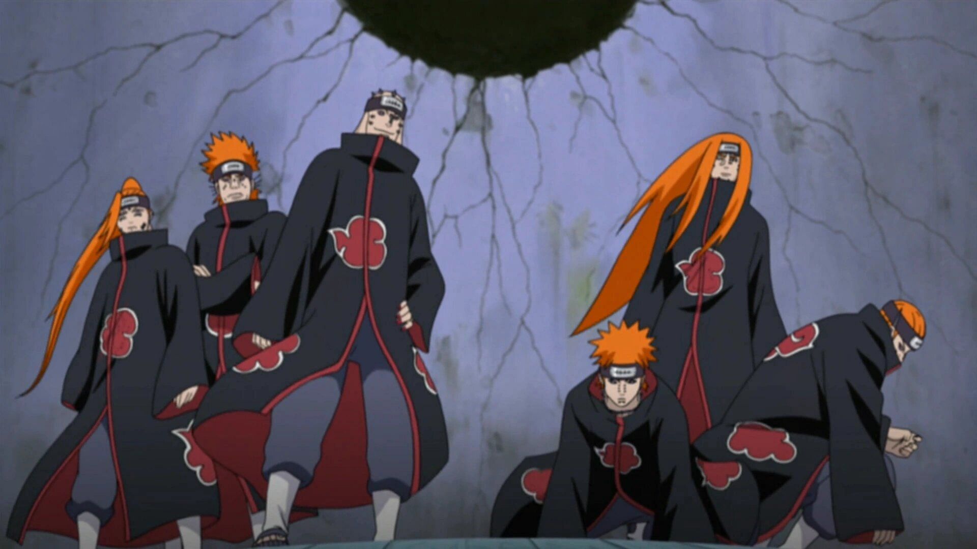 The Six Paths of Pain (Image via Studio Pierrot).