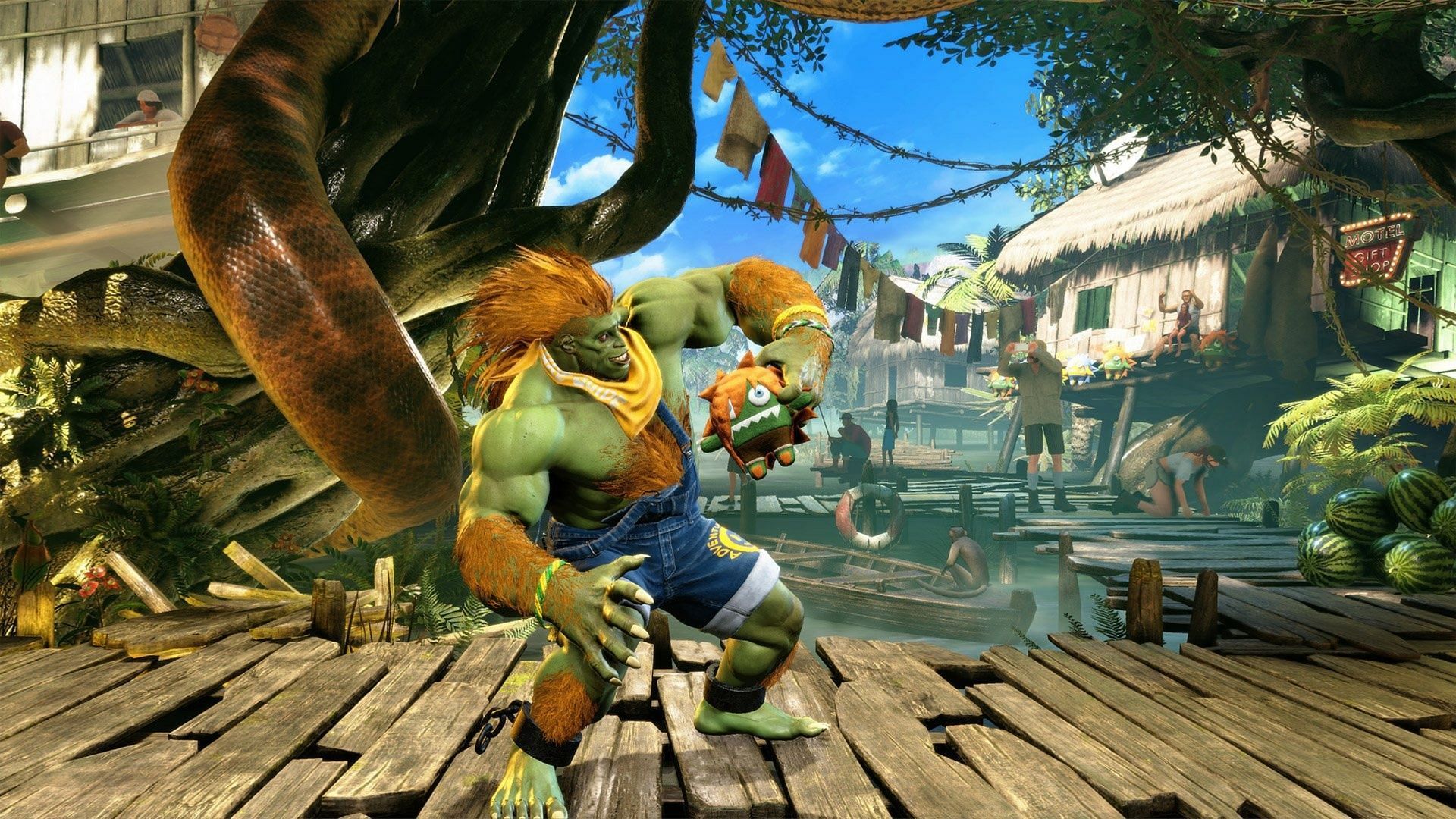 This crazy Street Fighter 6 Blanka combo uses all three Blanka