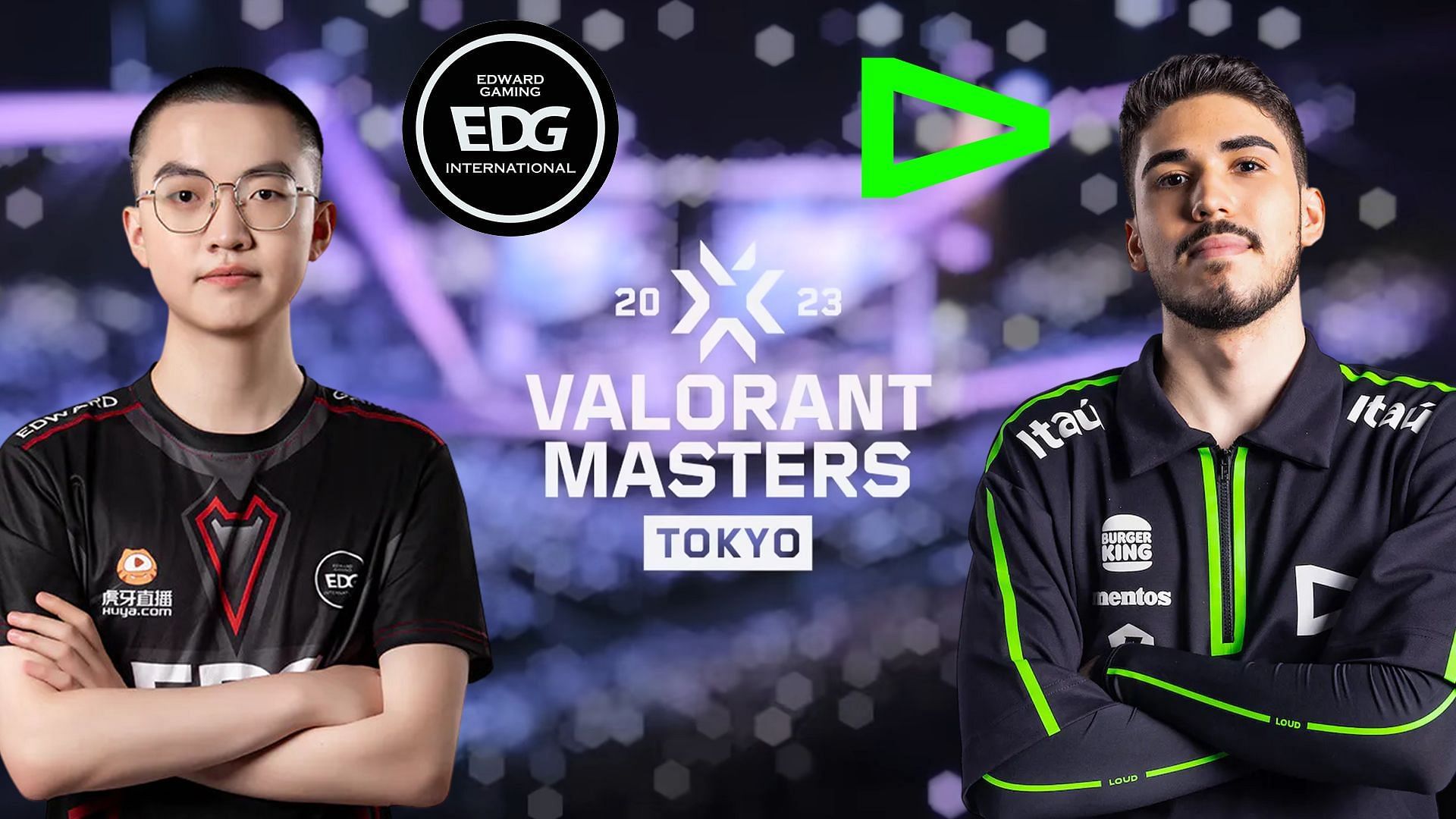 EDward Gaming vs LOUD at VCT Masters Tokyo 2023 (Image via Sportskeeda)