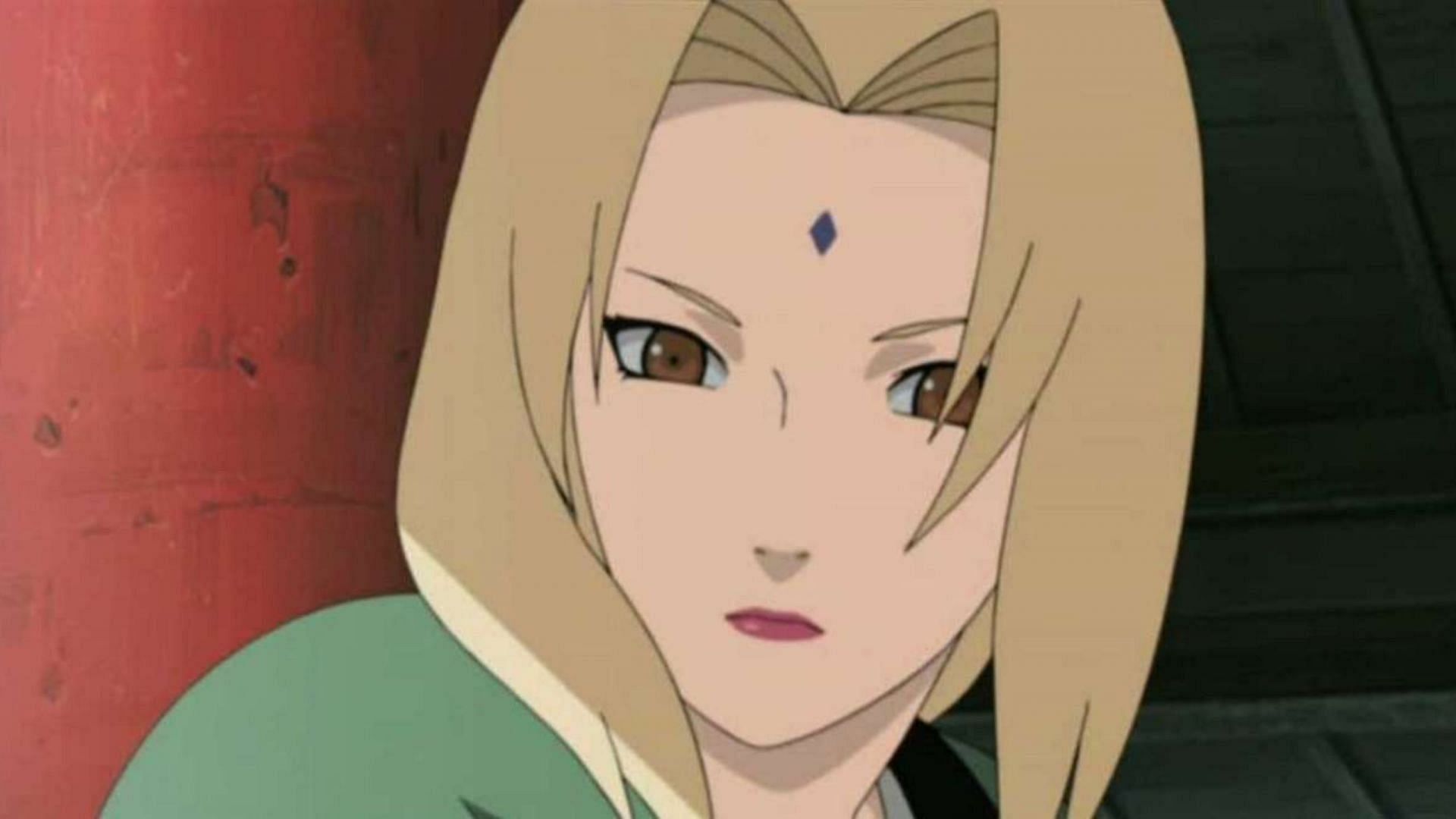 Tsunade as shown in the anime (Image via Pierrot)