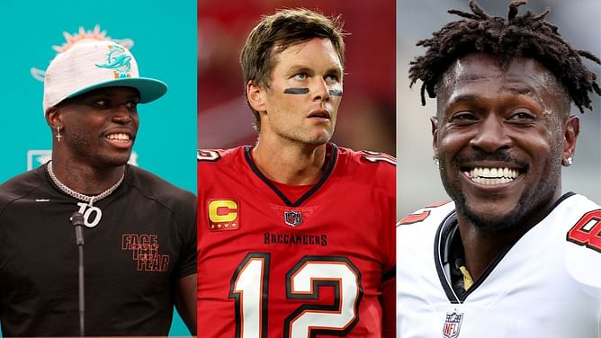 Mike Florio accuses Tyreek Hill’s podcast of using Tom Brady as clickbait in viral Antonio Brown episode