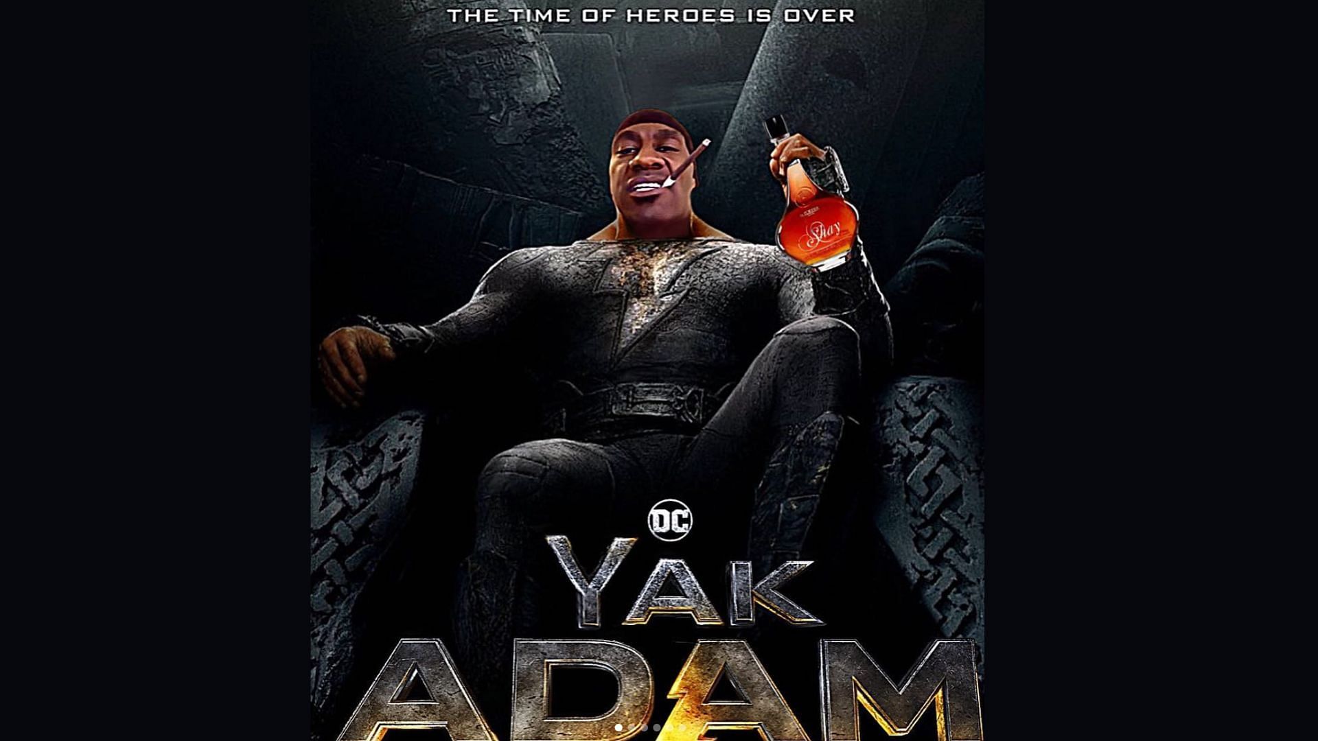 &quot;Yak Adam&quot; image shared by Sharpe on his Instagram