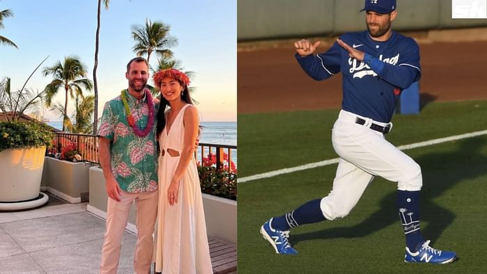 LA Dodgers star Chris Taylor shares how he found out about his wife's  pregnancy during Training Camp