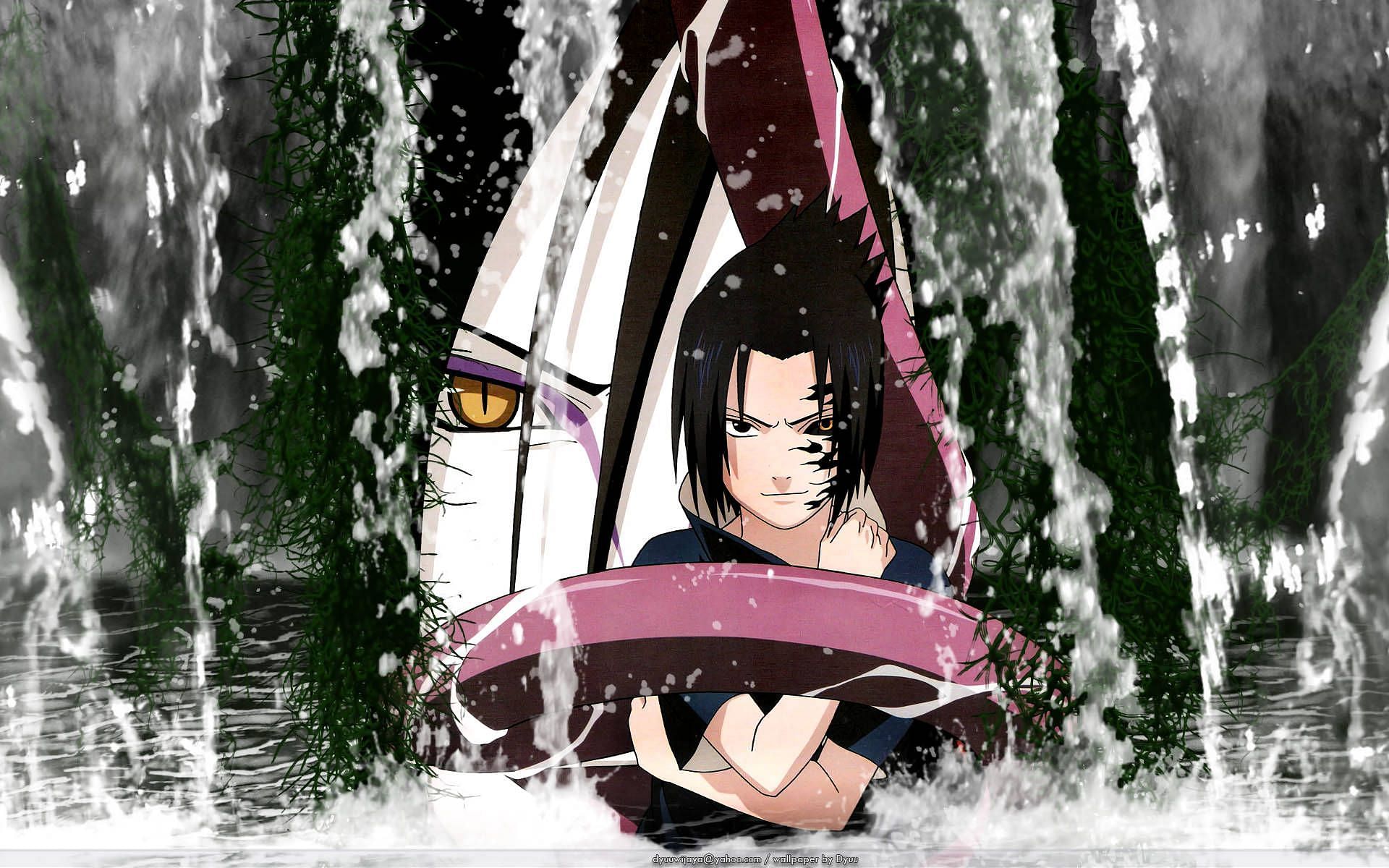 Orochimaru & Sasuke (image via Studio Pierrot)