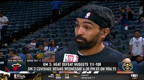 "We don't give a damn about none of the other stuff" - Gabe Vincent says the Miami Heat have only one goal in mind after Game 2 of NBA Finals