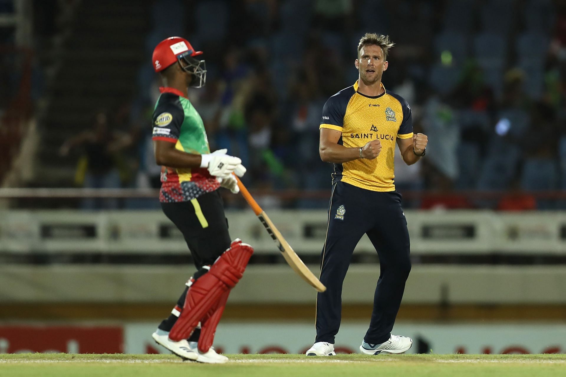 St Lucia Zouks v St Kitts Nevis Patriots - 2019 Hero Caribbean Premier League (CPL)