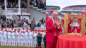[Watch] Ashes players give Andrew Strauss and family a guard of honor to celebrate 'Red for Ruth day' at Lord's