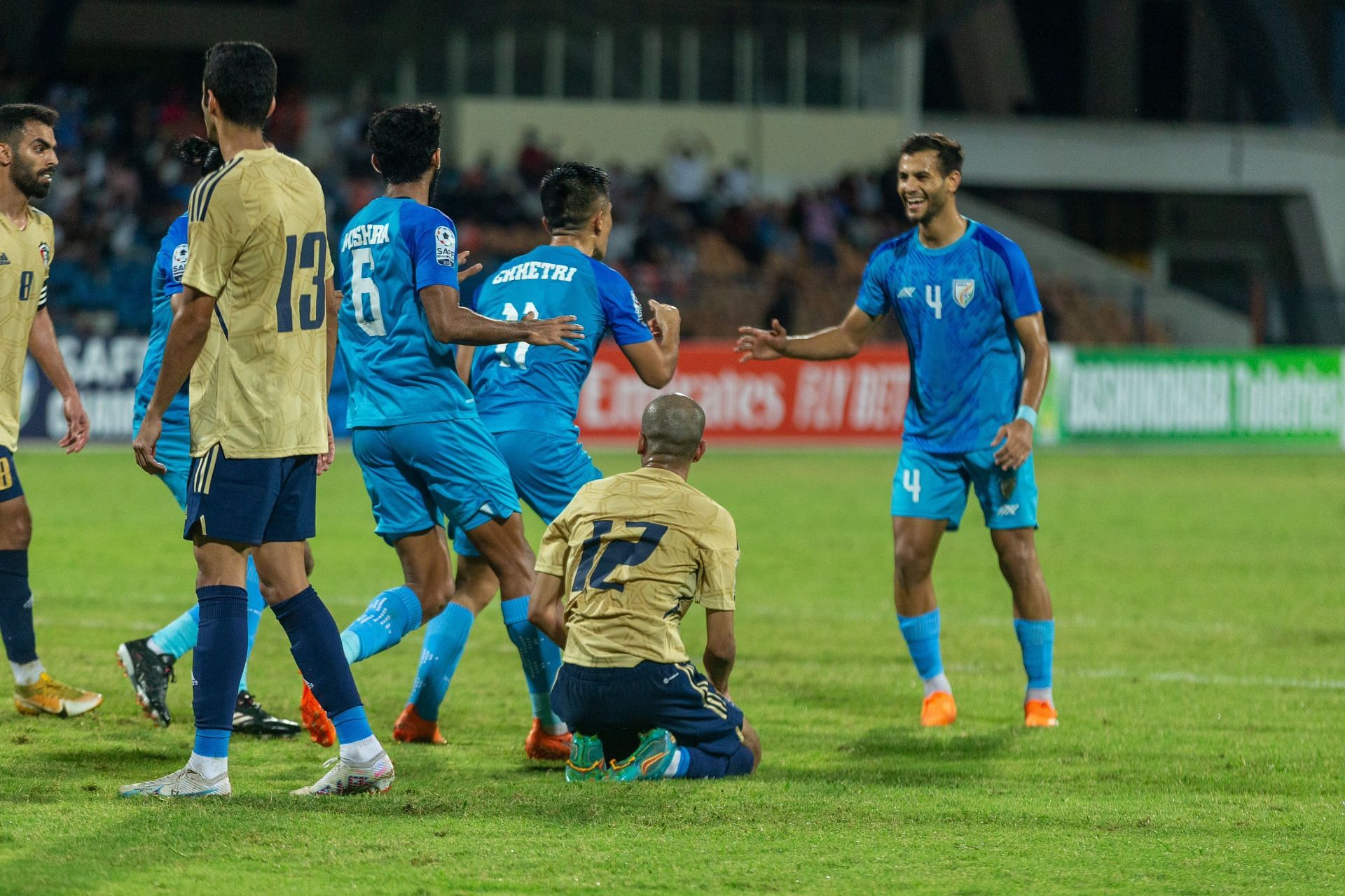 Sunil Chhetri scored his 92nd goal for India against Kuwait. 