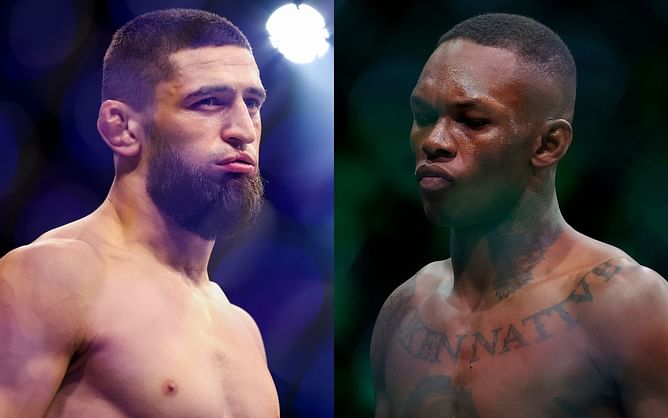 Israel Adesanya opens up about the threat posed by Khamzat Chimaev to his UFC middleweight title