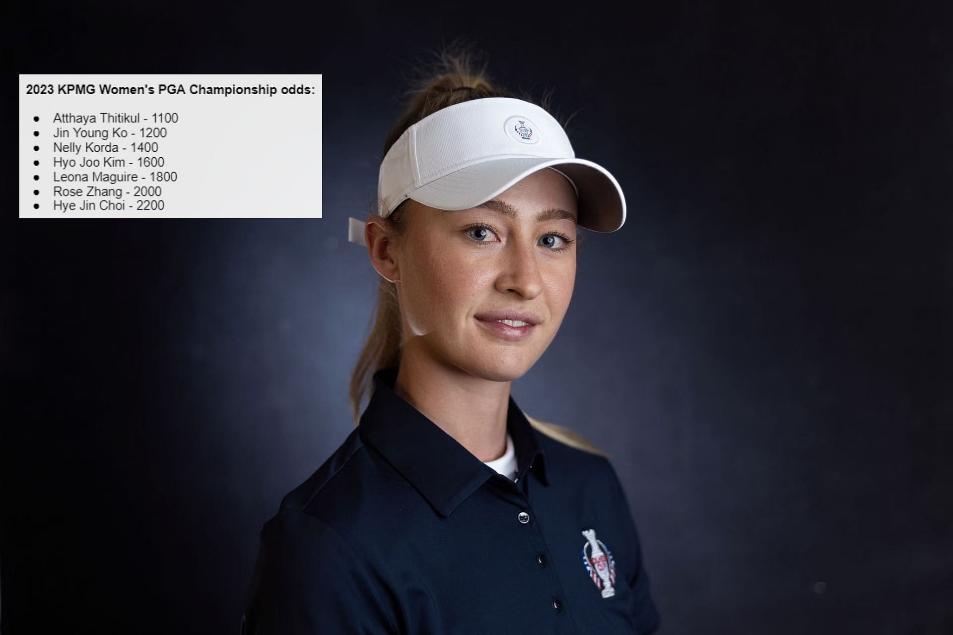 Nelly Korda at 2023 Solheim Cup Portraits