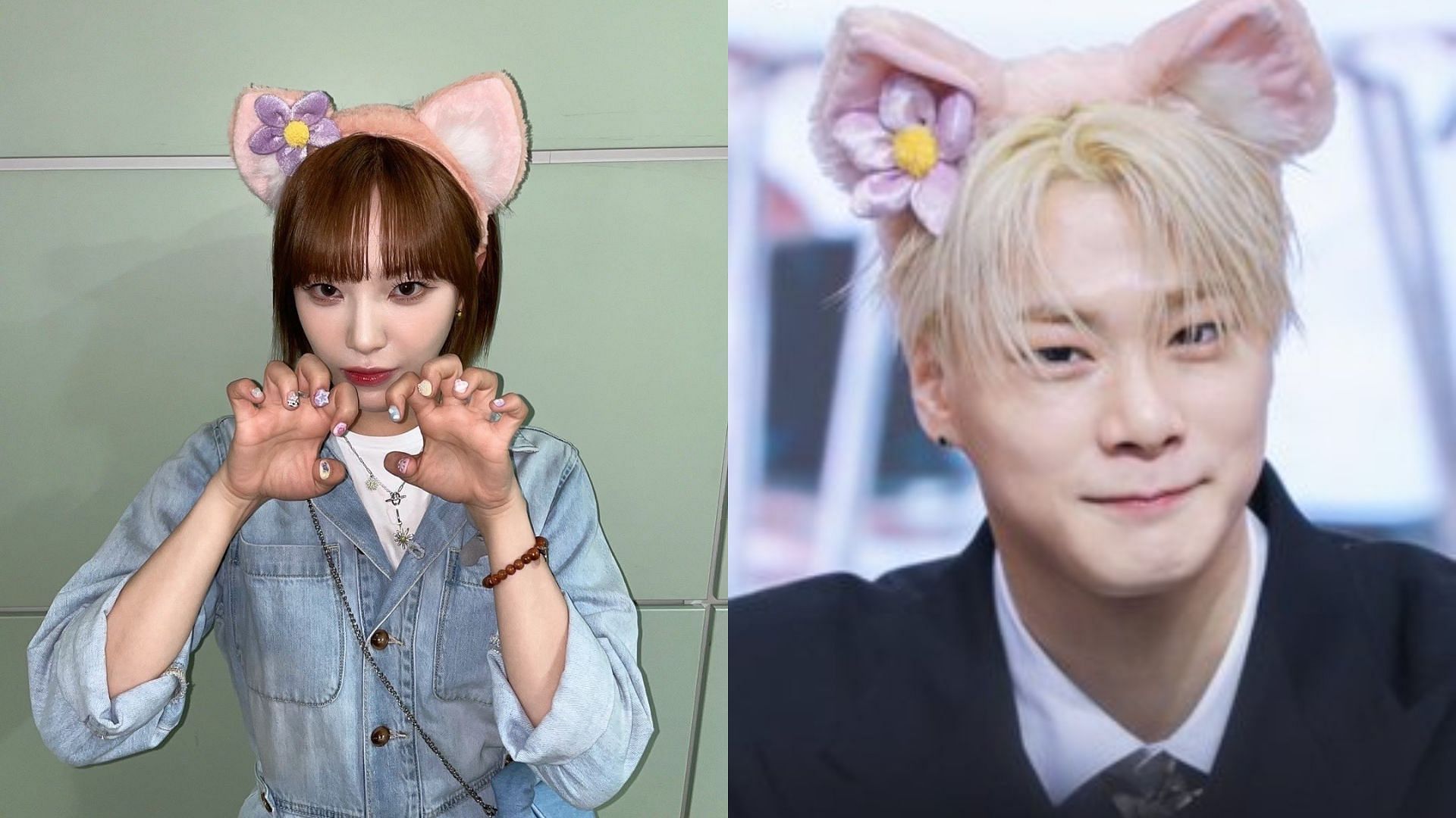 Fans noticed Moon Sua and Cha Eun-woo wearing ASTRO