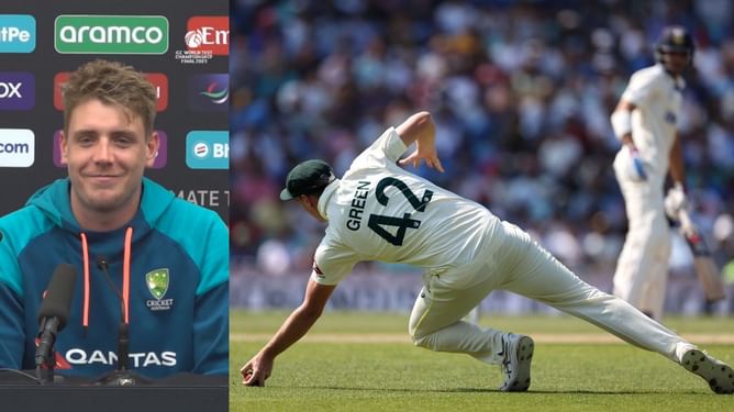 [Watch] "I definitely thought I caught it" - Cameron Green responds to massive controversy over Shubman Gill's catch on Day 4 of WTC final