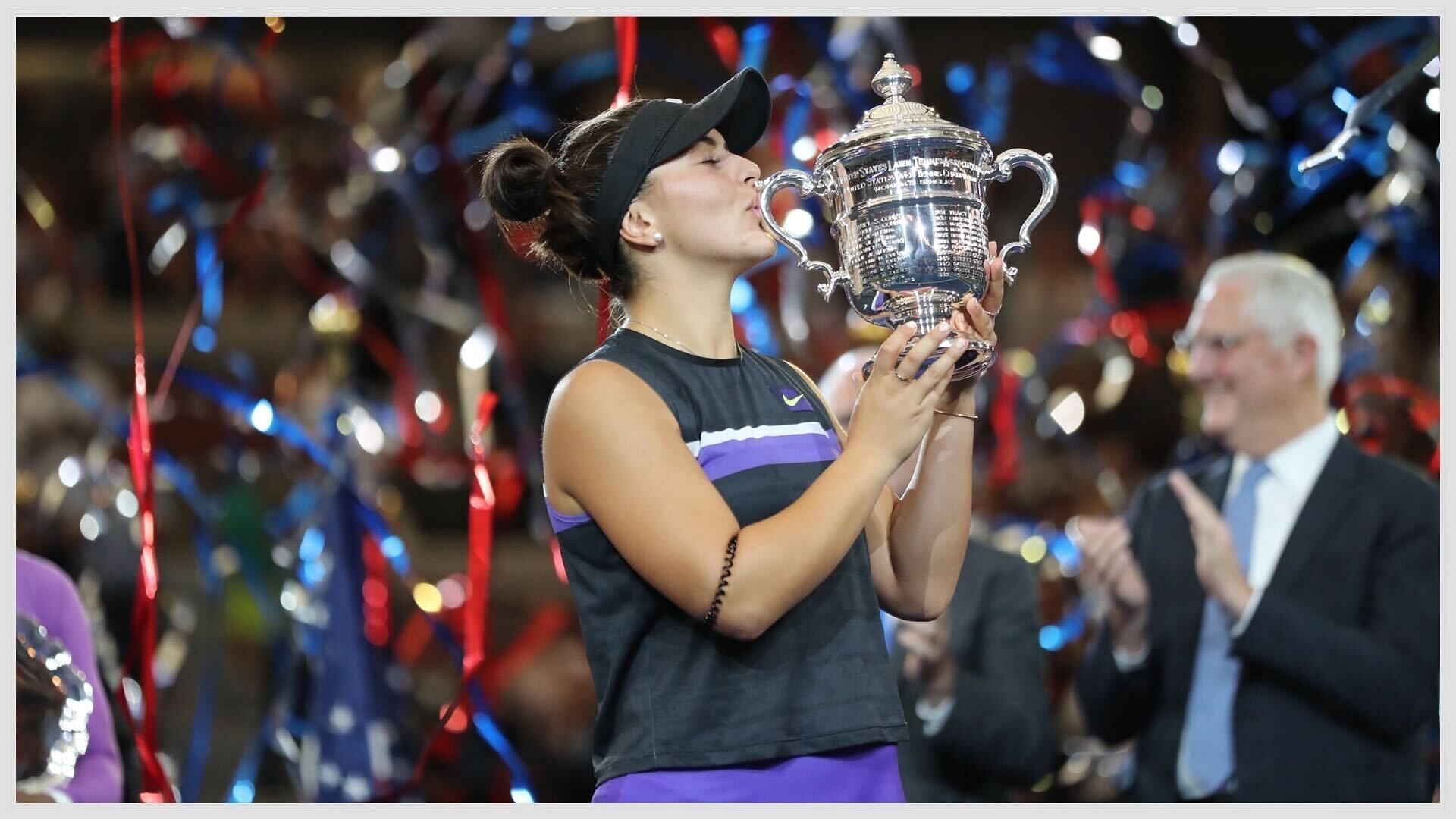 Bianca Andreescu at the 2019 US Open