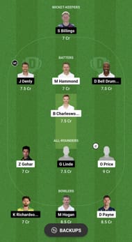 GLO v KET Dream11 Prediction - Vitality Blast