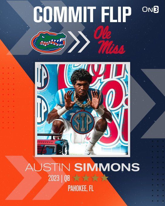 QB recruit Austin Simmons switches commitment from Florida to Ole Miss