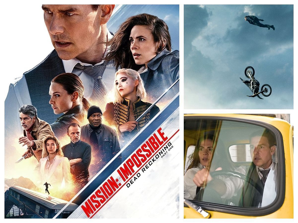 Mission: Impossible &ndash; Dead Reckoning Part One is the seventh installment of the titular series. (Photos via IMDb/YouTube/Paramount/Sportskeeda)
